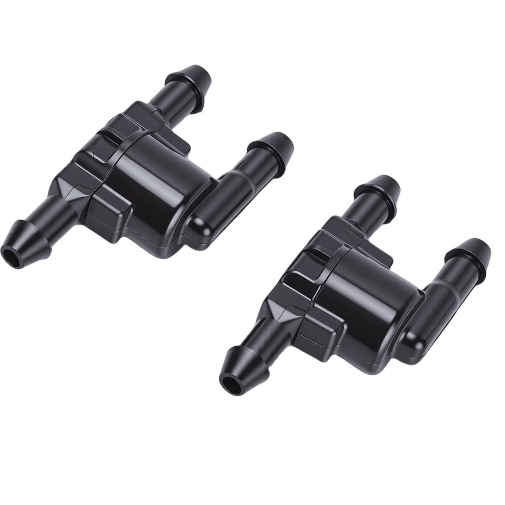 2 PCS Car Windshield Wiper Check Valve 8532128020 Replacement for ES300h 2013 2016 3 Port Windshield Washer Nozzle
