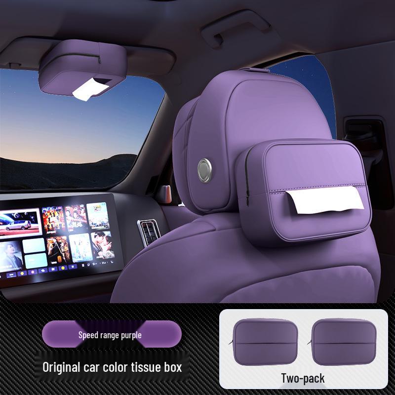 Leapmotor Lafa5 Car Tissue Box: 26 Style Seat Back Hanging Interior Accessory