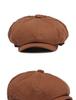 Unisex Adjustable Baseball Cap: Classic Eight-Panel British Newsboy Style