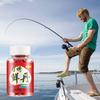 1/2/3 Bottles Fishing Scented Lure Particle Long Lasting Flavor Carp Bass Fishing Hook Bait Ball Freshwater Saltwater Universal Fishing Accessories