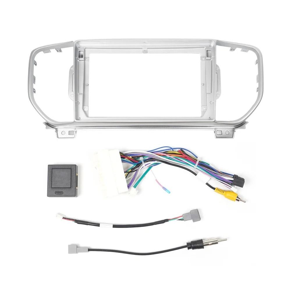 Canbus Kit Screens Navigation Fascia Dash Frame Adapter for KIA SPORTAGE KX5 2015-2018 Car Interior