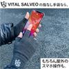 VITAL SALVEO Fingerless Compression Gloves, Functional Fingerless Gloves for Office, Outdoors, Sports, and Exercise, Unisex, CJ-5501 (Pair) (XL, Dark