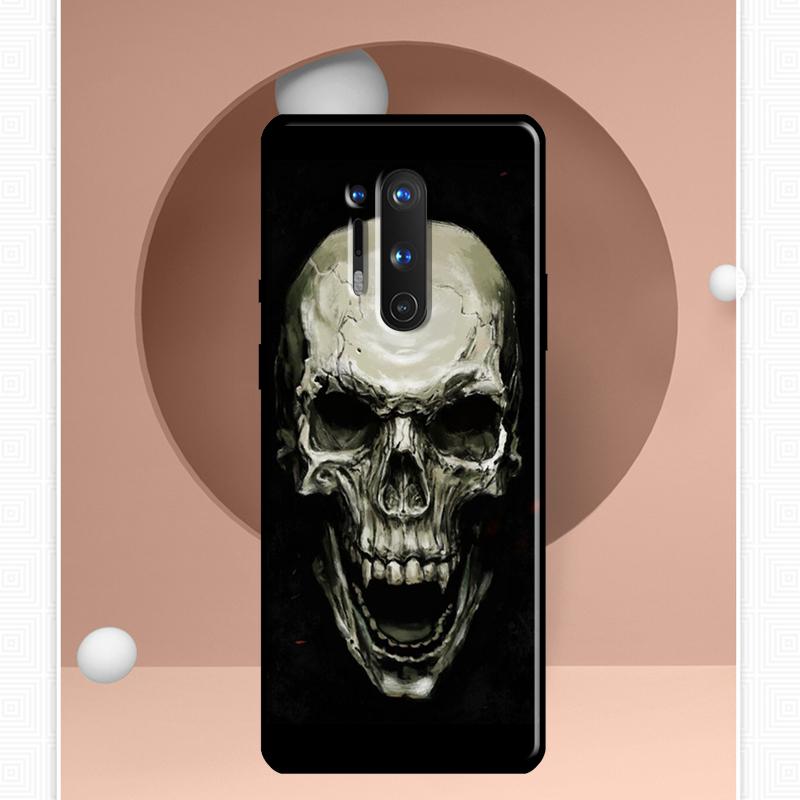 

Готический модный чехол с черепом для Oneplus 10T 8T 9R 9RT Ace 11 9 10 Pro Чехол для Oneplus Nord N20 N10 2T CE 2 Lite OnePlus 9
