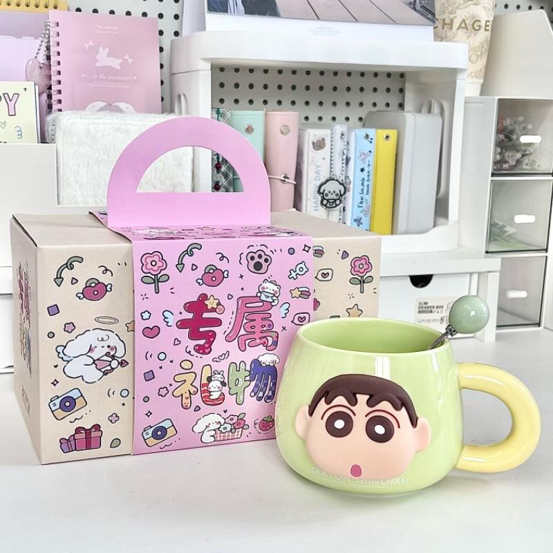 Kubek na wodę prezent na urodziny dla dziewczynki uroczy ceramiczny kubek biuro dom śniadanie filiżanka do kawy