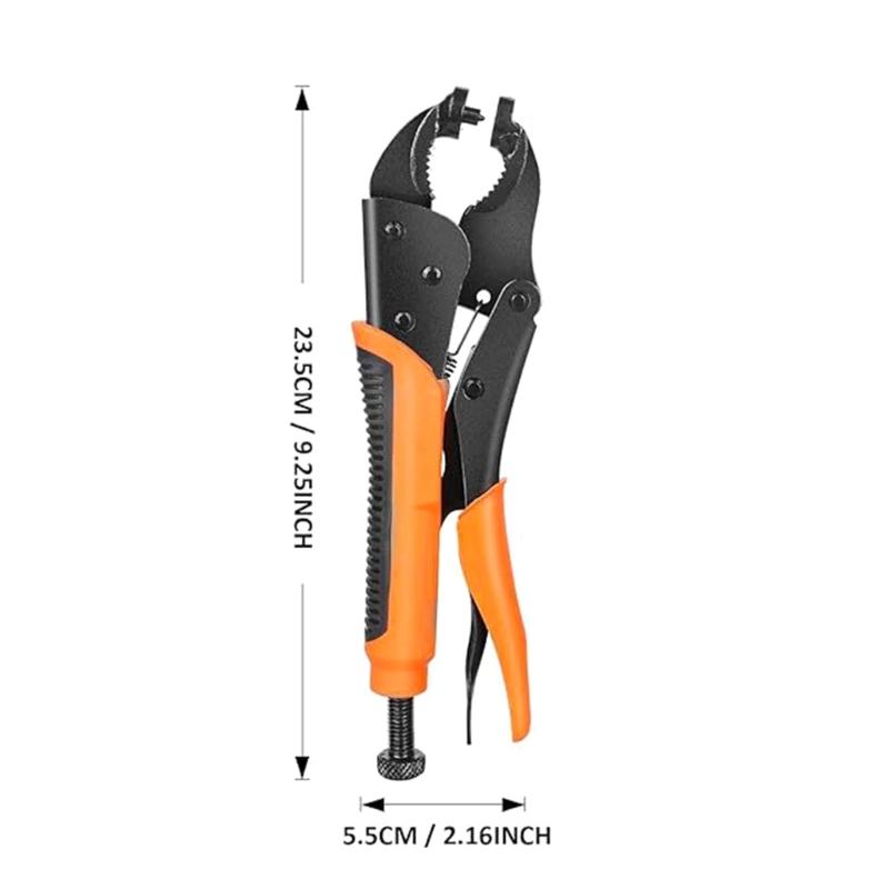 Snap Fastener Tool Set Snap Fastener Pliers Adjustable Snap Setter Snap Install Tool Pliers for Replacing Tarps