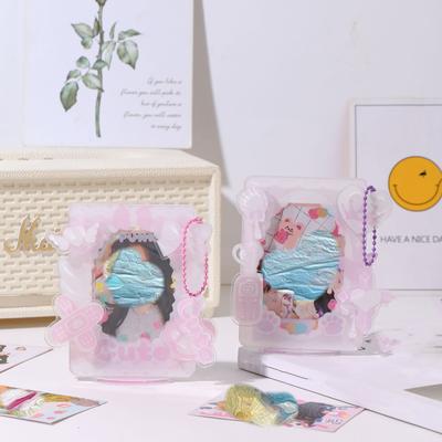 1 Stuk Kpop Idol Fotokaart Displaystandaard voor Meisje Lief Cool Vlinder Kattenpoot Ster Familie Vriend Acrylstandaard Kawaii Kaarthouder