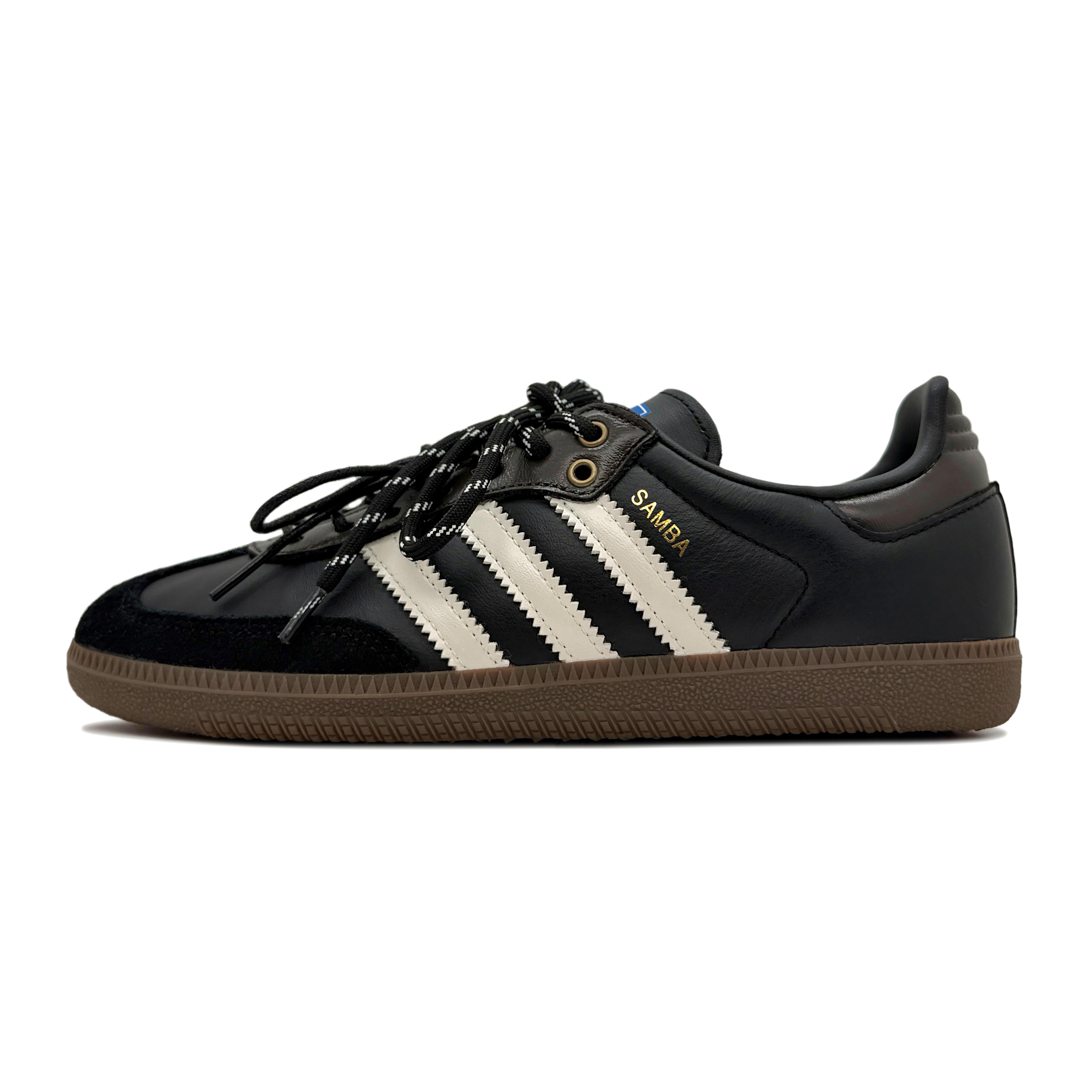

Adidas Originals SAMBA OG Slip Resistant Slip Resistant Low top Skateboard Shoes Unisex Black B75807(Team191-) 38⅔