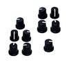 10Pcs Potentiometer Control Knob 6mm Shaft Hole Volumes Control Knob for Speaker Effect Pedal Amplifier Enduring