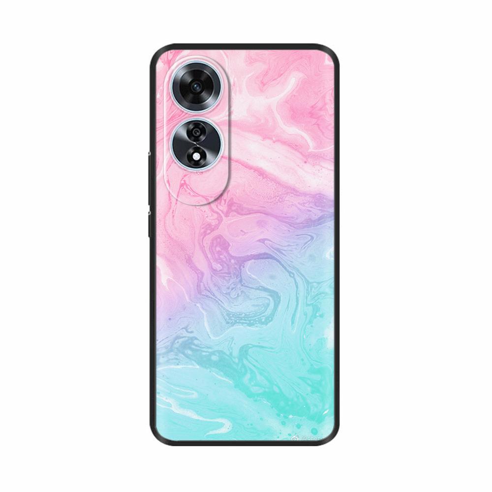 For OPPO A60 4G Case Cover Soft Silicone Bumper Funda For OPPO A60 OPPOA60 4G CPH2631 Phone Cases Shockproof Shell Capa Casing
