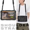 For Xiaomi Redmi Pad SE 4G 8.7 Inch Kickstand Case PC+Silicone Tablet Cover with Shoulder Strap