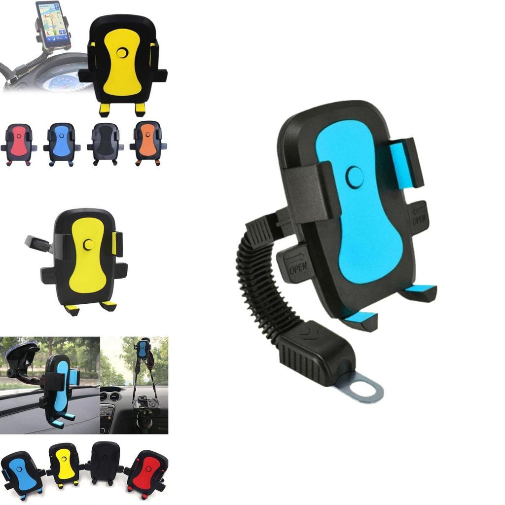 Universelle Fahrrad E-Scooter Motorrad Lenker Handyhalterung mit Sicherheitsband