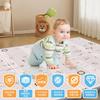 Thick Baby Play and Includes a Storage Bag for Easy Storage and Perfect for and Daycare Town Mat, Foldable, Large, Non-Slip, Waterproof, Soundproof,