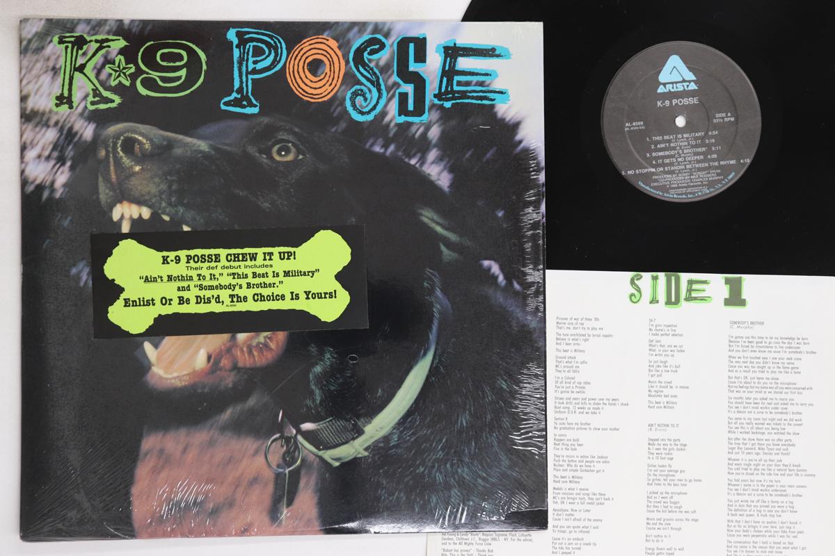 

LP Record K-9 POSSE - K-9 Posse AL8569 ARISTA 1988 US Rap & Hip-Hop/R&B Used