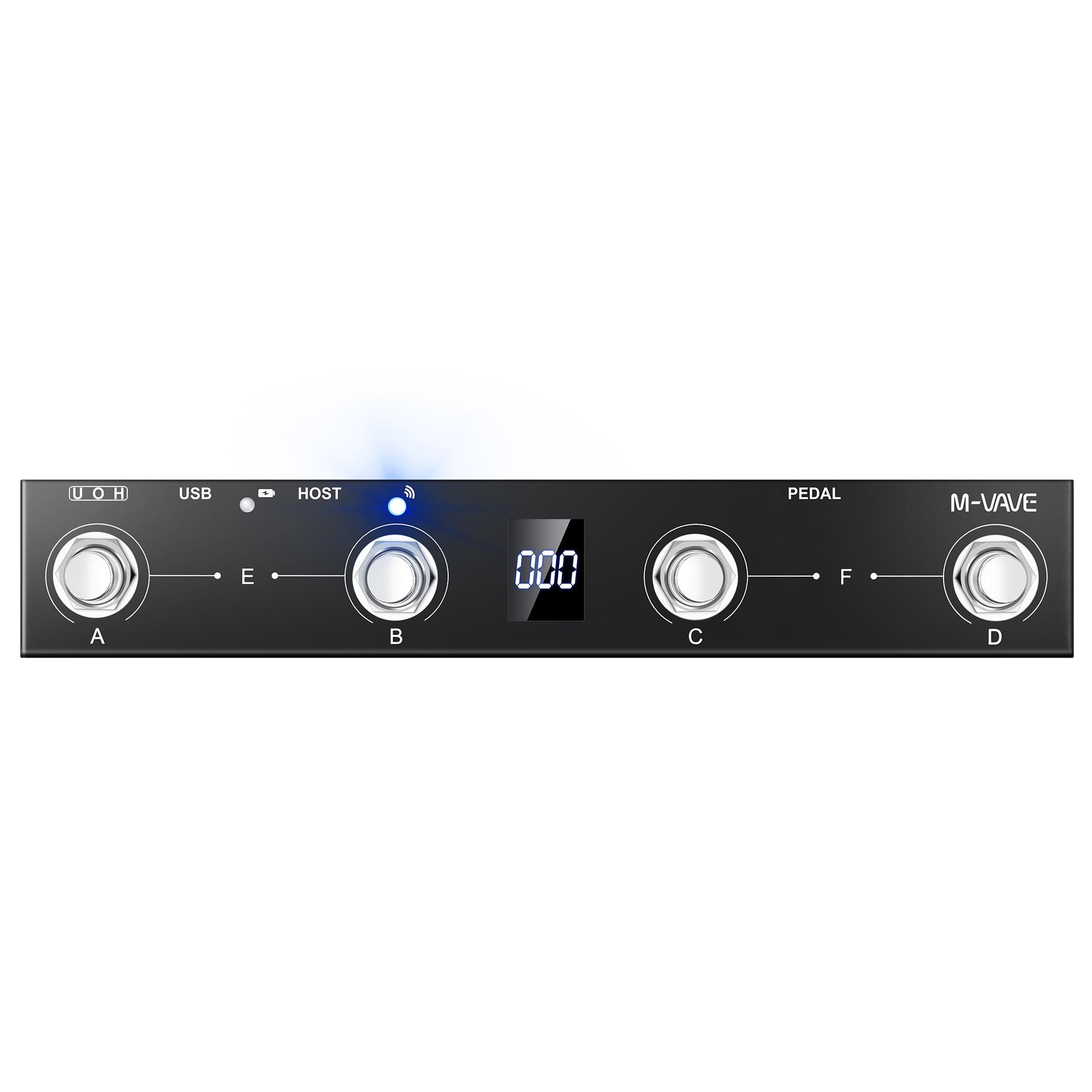 M-VAVE MIDI Chocolate Plus Bluetooth Pedal