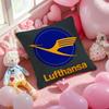 Fashion L-Lufthansa Cushion Cover Pattern Printed Pillowcase for Living Room Sofa Cushion Cover & Bedroom Decor