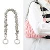 Utsökt Oregelbunden Handväska Kedja Metallhandtag För Axelväska Ersättning Väskdelar Kvinnor Väskaccessoarer 37CM Kort Väskrem