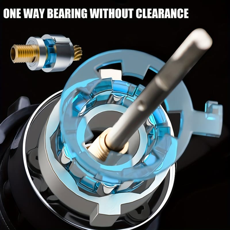 Vollmetall-Weitwurf-Spinnrolle Strand-Meeresangeln Angelschnurrolle Salzwasserbeständig Verschleißfest Korrosionsbeständig Modell 8000-12000