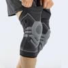 OLIKEI Silicone Sports Knee Pads Anti-Collision Compression Knee Sleeves Spring Support Knee Brace for Fitness Basketball Volleyball Cycling