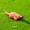 Mini Kangaroo Platypus Figurine Cartoon Animals Micro Landscape Dollhouse Model Car Interior Ornament Home Desktop Decoration