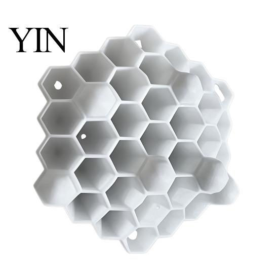 Fake Wasp Nest for Garden 3D Printed Realistic Red Hornet Decoy Nest, Weatherproof Physical Deterrent, Trap Chemical-Free Hanging Outdoor Eaves Trees
