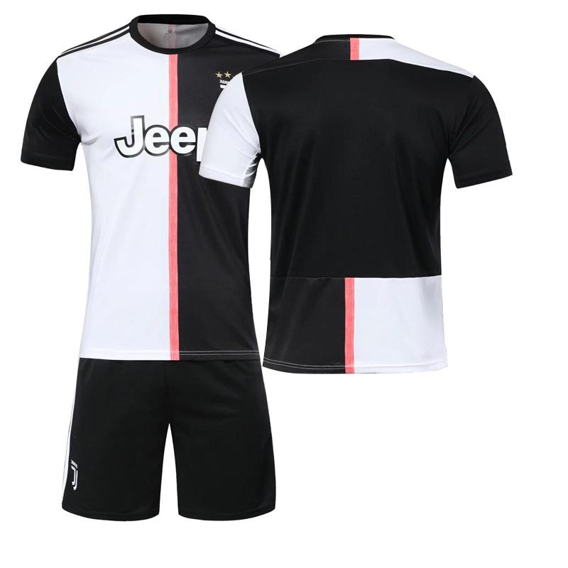 Kit da Calcio Juventus Stagione 1920 Maglia da Casa con Calzini - Cristiano Ronaldo 7