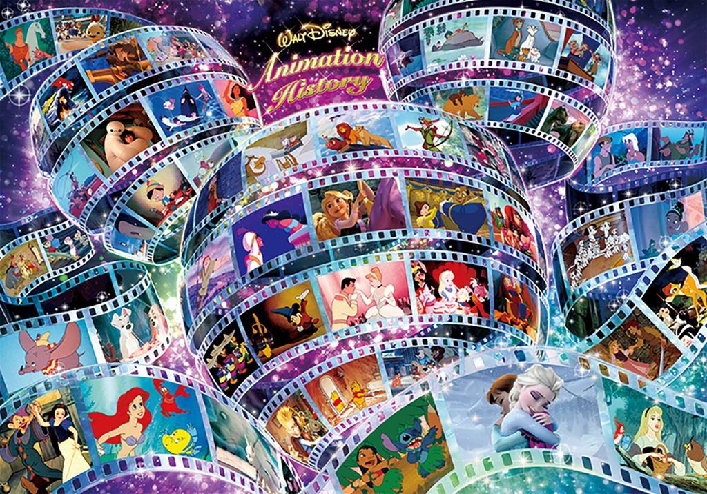 Jigsaw Puzzle Disney Animation History 4000-piece (102x146cm)