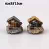 Small House Micro Landscape Decorating Accessories Resin Small House Decoration Villa Decoration Desk Decoration