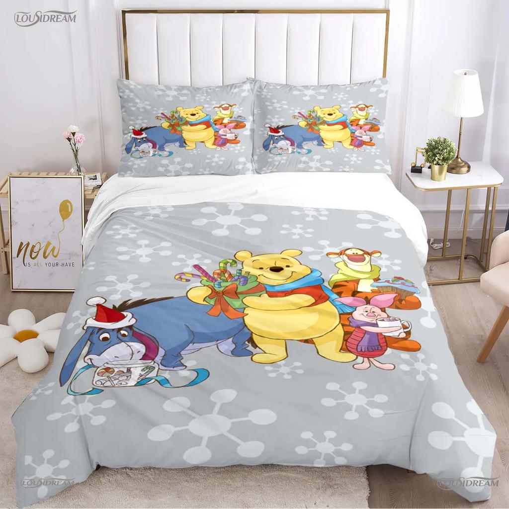 Comforter Winnie The Pooh All Season Comforter Bedding Sets Soft And S Single/Double/Queen/King