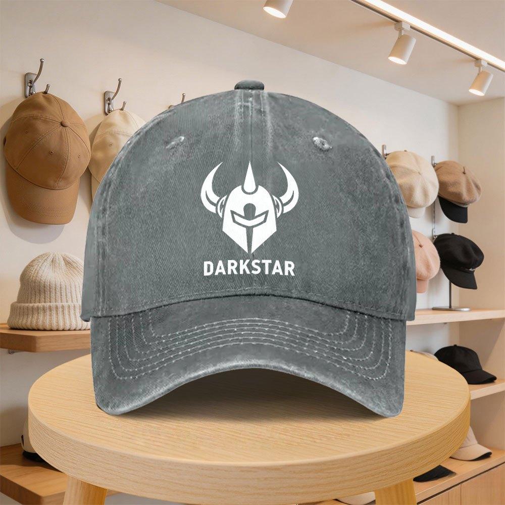 Unisexs DARKSTAR Warrior Logo Baseball Cap Adjustable Casual Hat for SpringAutumn Travel Beach Unisex Multiple Colors