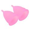 Menstruation Original Authentische Tassen Set Wiederverwendbare Silikon Menstruationstasse mit Beutel BoxS
