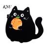 Alloy Backpack Accessory Cartoon Cat Brooch Pin, Mini Enamel Badge Pin Animal Shape Clothing Jewelry for Women Men Durable Metal