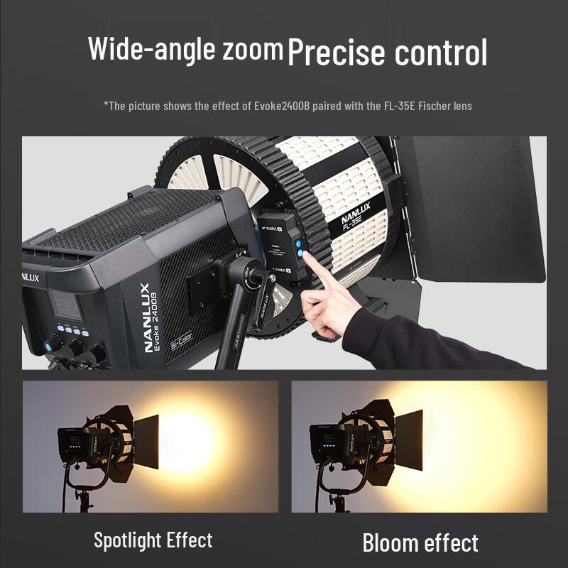 Nanlite FL-12E Fresnel Lens for Evoke Series
