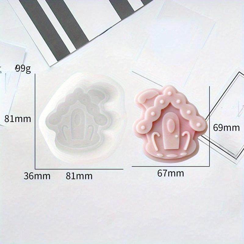 2025 New Cartoon Candle Silicone Mould Christmas Resin Crystal Making Holiday Party Decor Chocolate Gifts