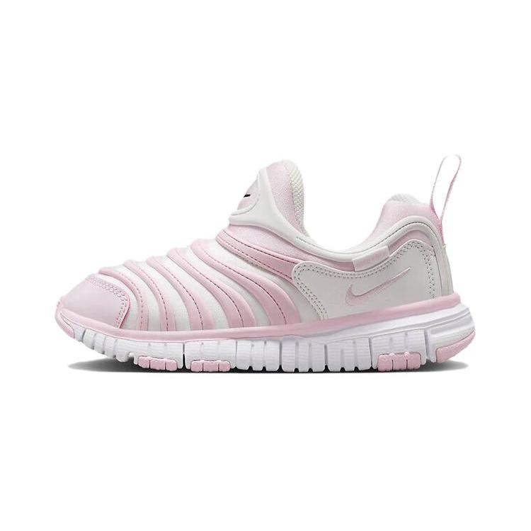 

New Nike Dynamo Free Cushioning And Breathable Low Top Kids Lifestyle Shoes Pink White Children Aged 3 7 Years Old 343738-637 35