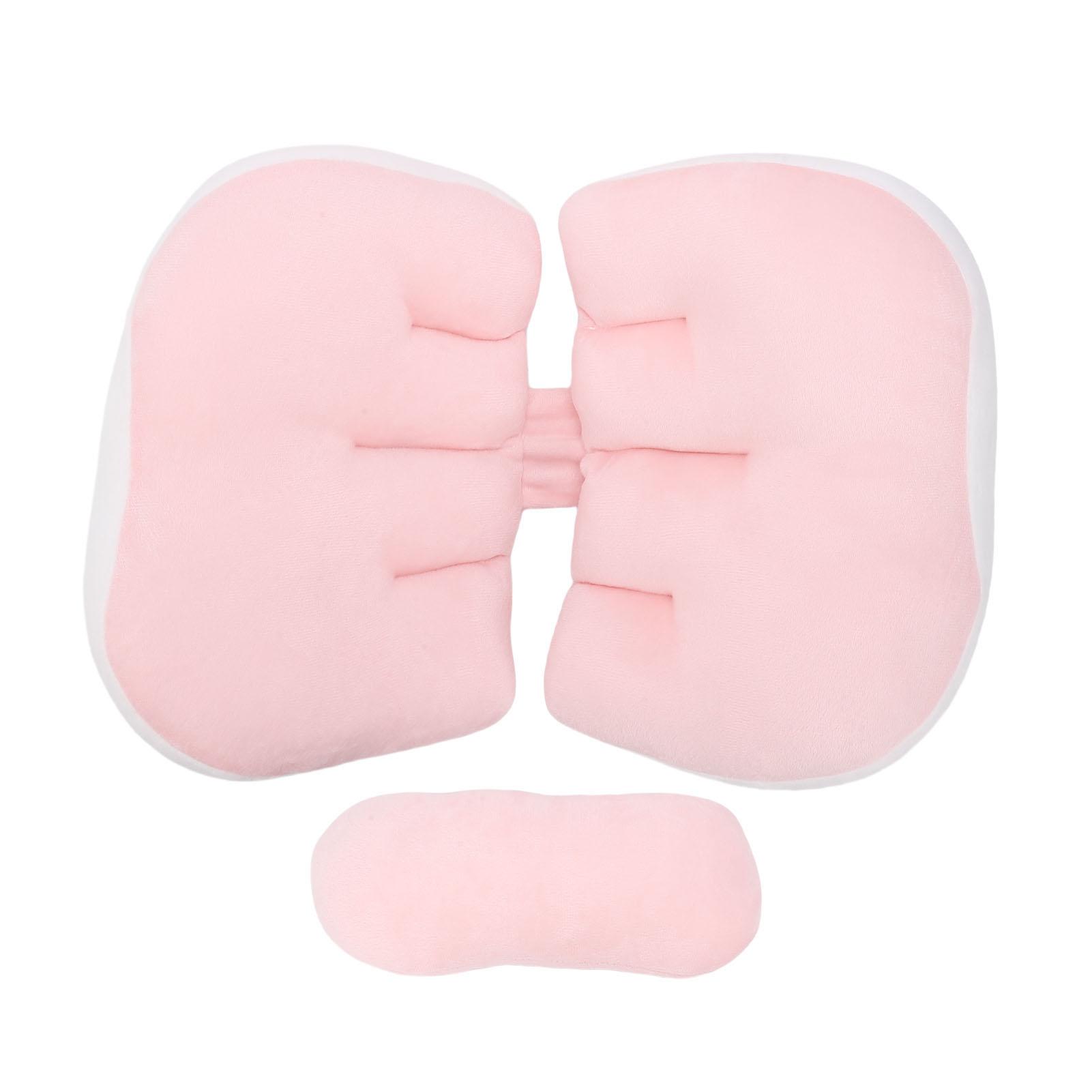 

W Shaped Pillow for Women Cotton Travel Belly Support Maternity Pillow for Side Sleepers