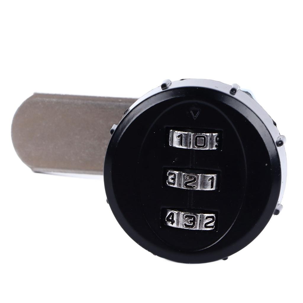 Combination Cabinet Cam Lock   3 Digit Password Mechanical Cabinet Lock for Drawer Mailbox  