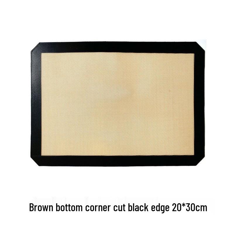 Coffee Silicone Baking Mat: 0.7mm Thick, Heat-Resistant, Platinum Silicone for Baking and Kneading