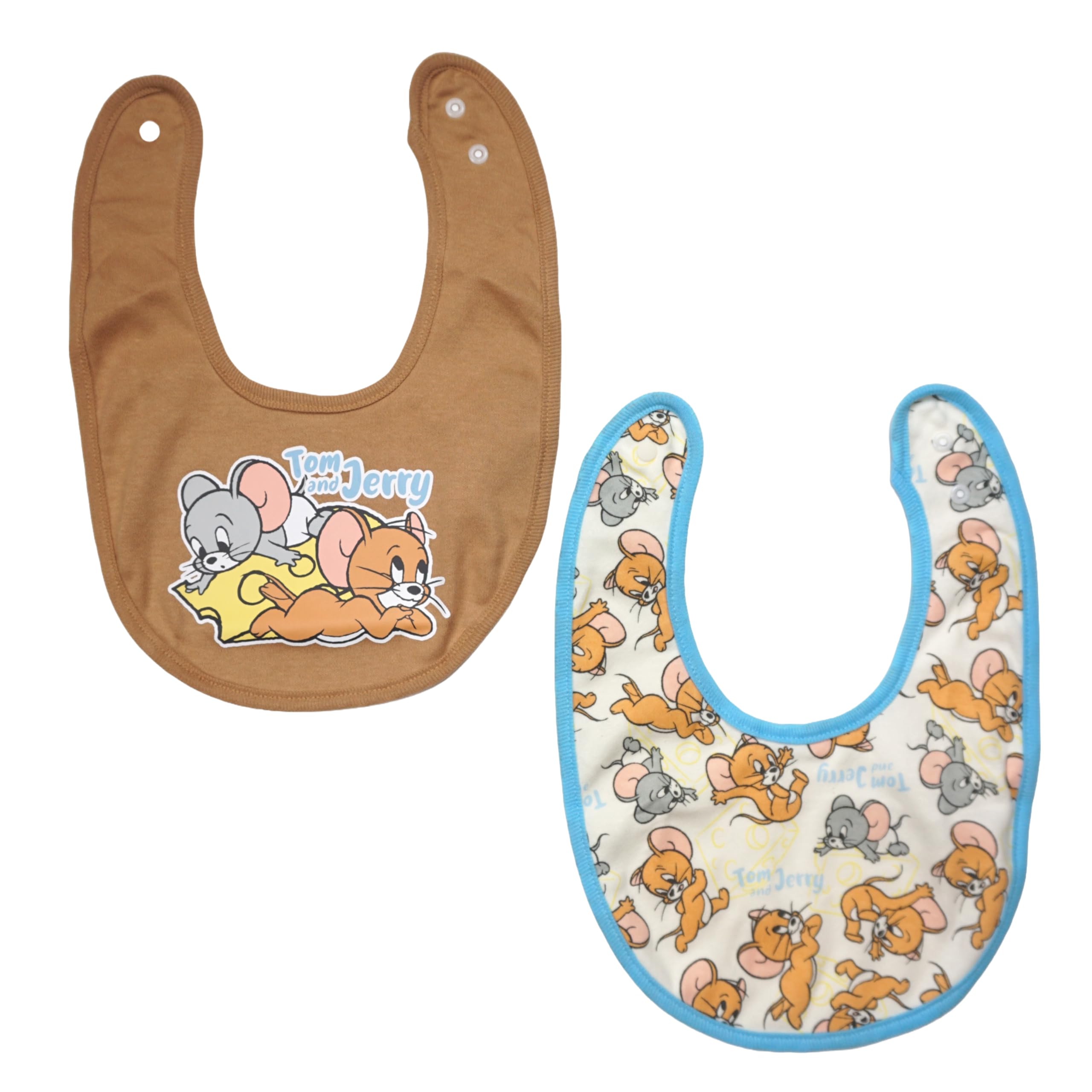 

Tom and Jerry Bibs for Baby Boys and Girls (2-Pack)