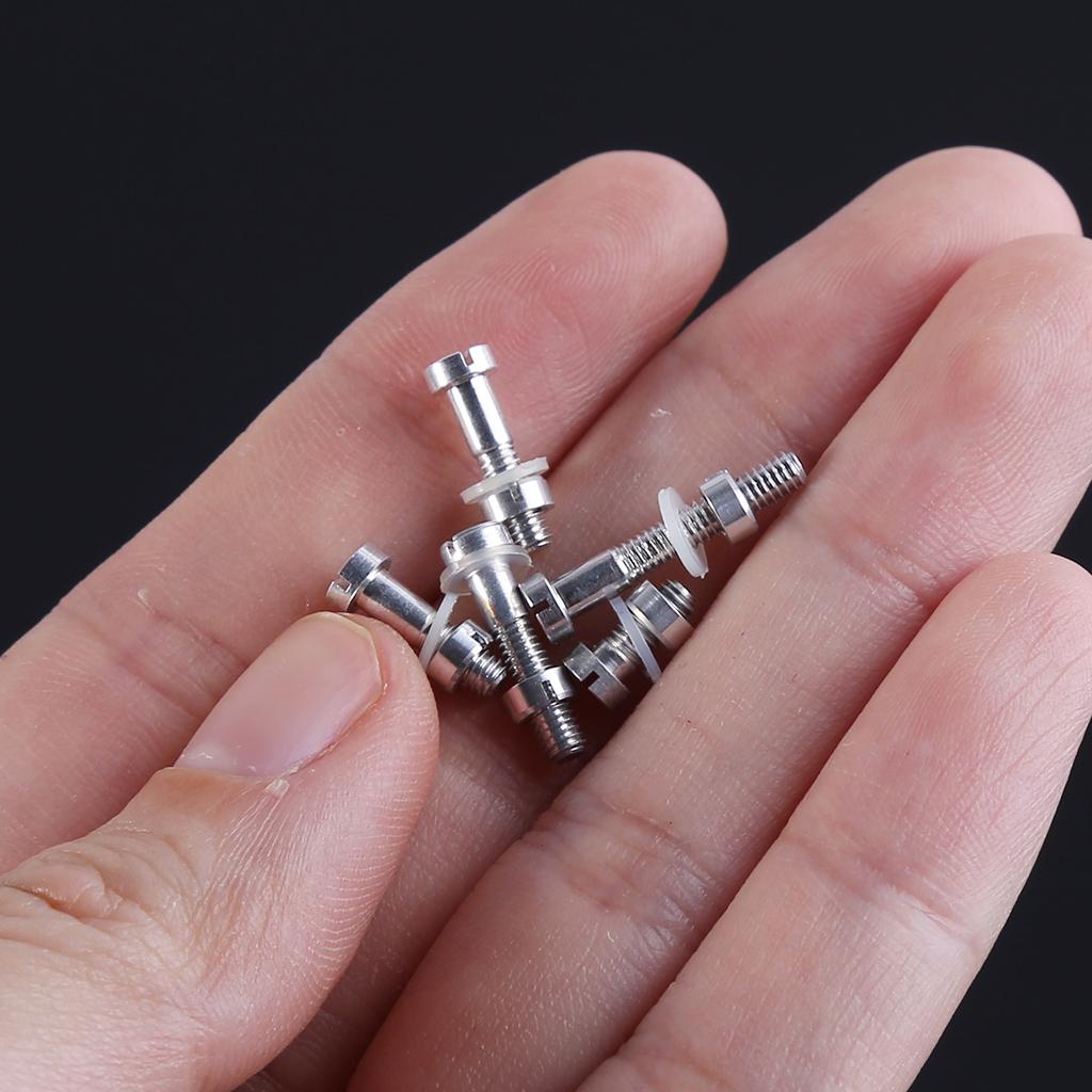 5Pcs Replacement Turntable Easy Install DIY for Headshells Phonograph Music Hardware Mounting Screws Rapair Tool