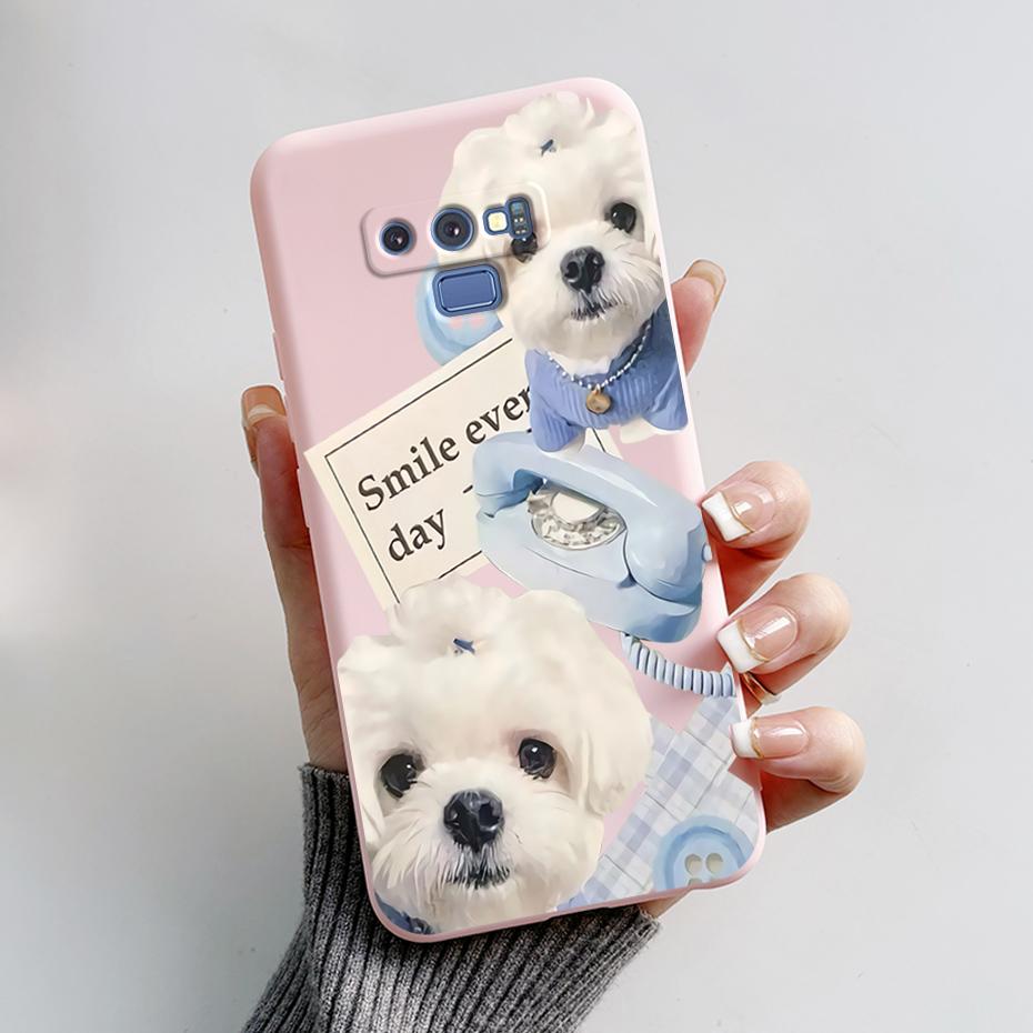 Für Samsung Galaxy Note 9 Hülle 6,4'' Niedliches Kaninchen Panda Silikon Weiches TPU Rückseite für Samsung Note 9 SM-N960F N9600 Handyhülle