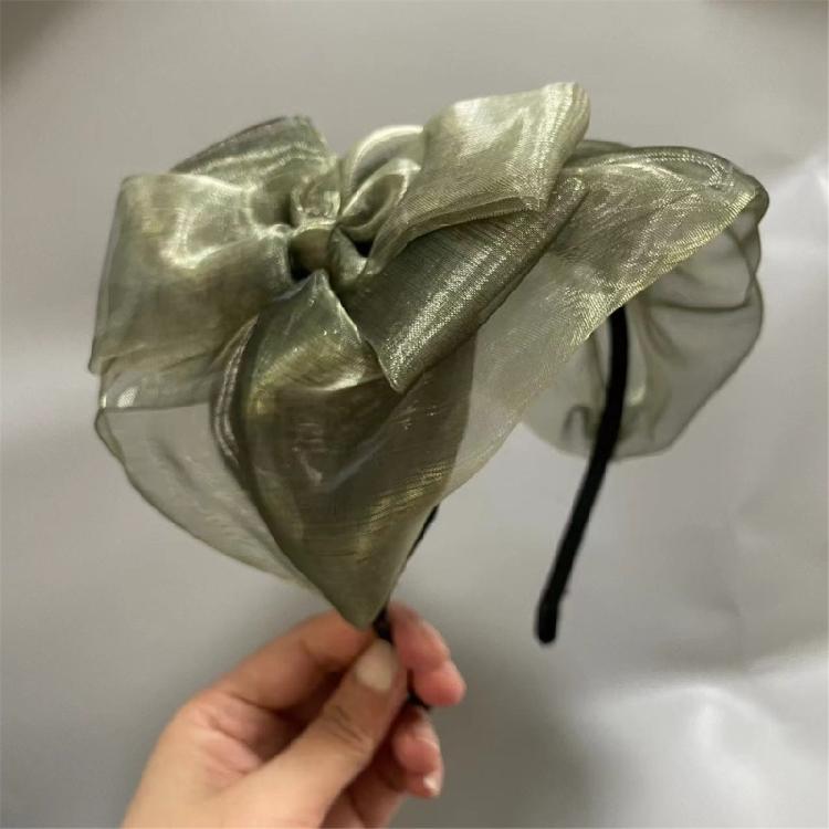 Elegant Mesh Hairband Formal Fascinator Hat Hair Styling Accessories for Women