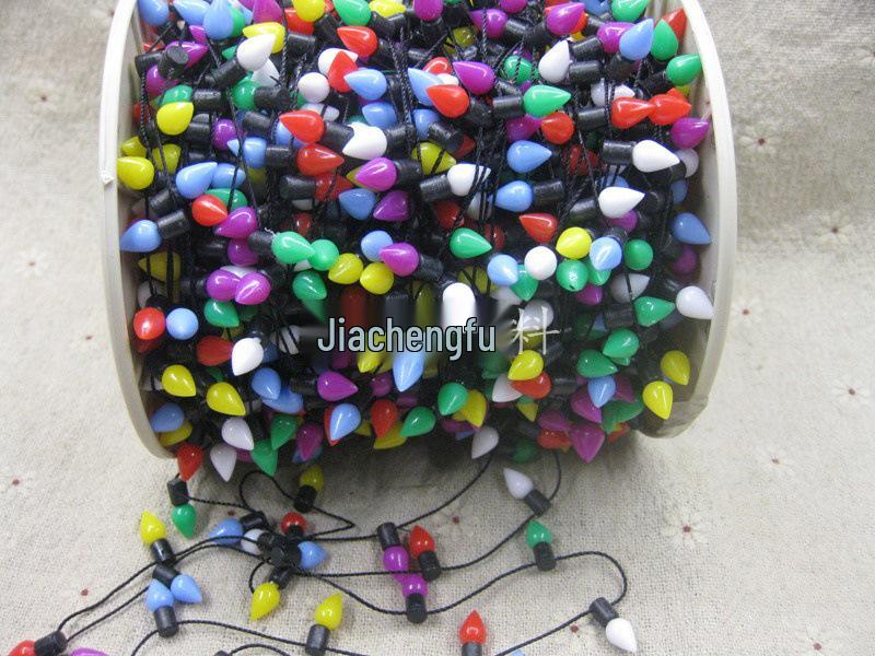 Multiple Holiday Decoration String Lights - Electroplated 5MM Bead, Not Powered
