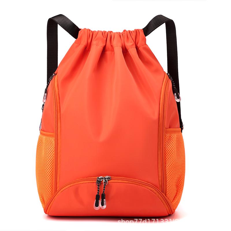 

Багатофункціональний спортивний рюкзак: Нова незамінна річ для подорожей та тренувань, сумка-мішок на шнурку червоний/помаранчевий
