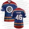 Fuori Sede Briar University Maglia Graham 44 22 DI LAURENTIS 66 Tucker46 T-shirt Scollo a V Manica Corta Maglia da Hockey Genitore-Figlio
