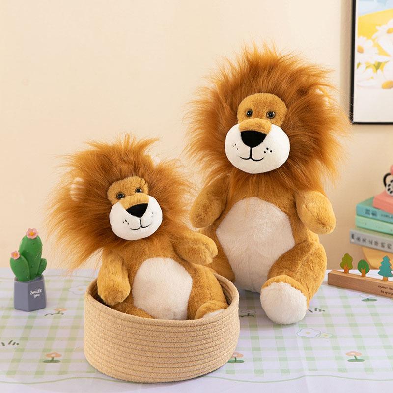 Jungle Animal Plush Lion Doll - Birthday Gift