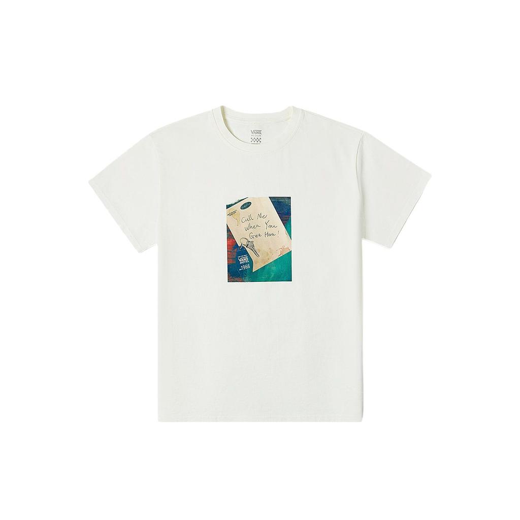 New Vans TEE SS SS25 T Shirt Women's Ecru VN000NN8FS8