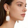 Elegant Freshwater Pearls Earrings for Women Craft In Sturdy Copper Materials Comfortable Designs for Any Occasion