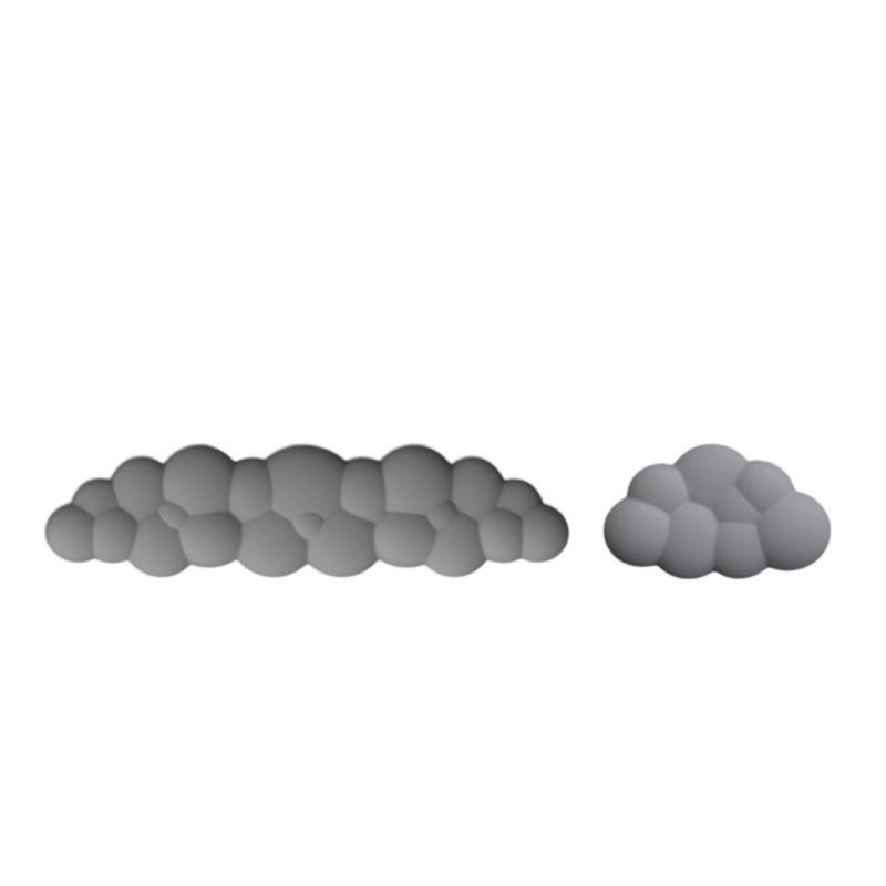Cloud Wrist Rest for Computer Keypad Arm Wrist Rest Base Extended Rest Ergonomic Memory Foam for Keypad Mouse Typing