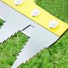Weeding Rake with High Carbon Steel Teeth Wooden Handle Garden Weed Remover Lightweight Weeder Tool
