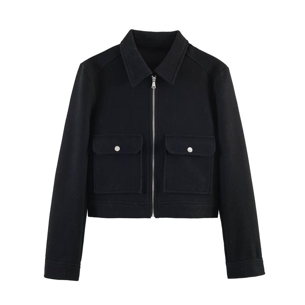 European and American Style, New Women's Clothing, Fashionable, Casual, Versatile 6-color Tweed Jacket